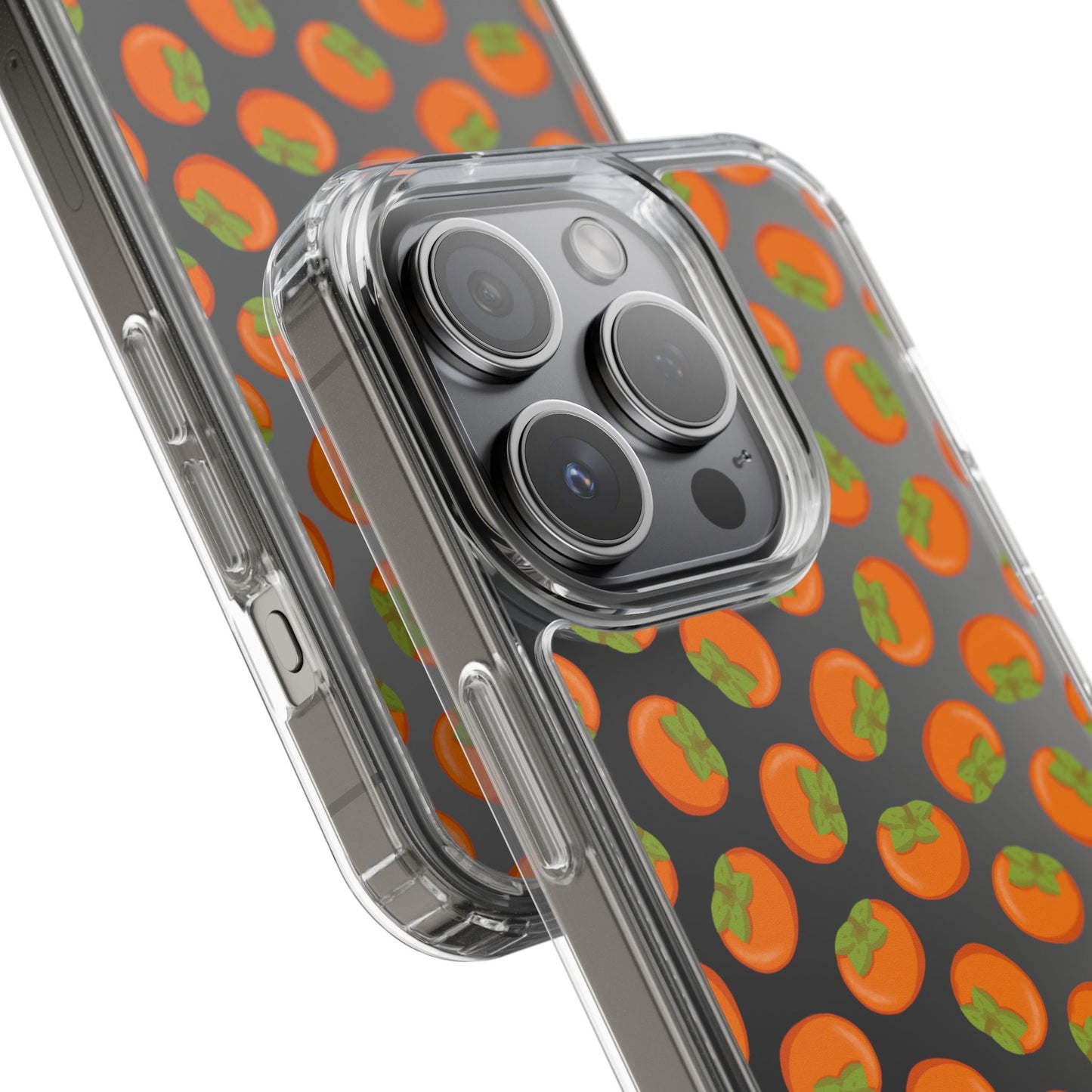 Persimmon Clear Phone Case