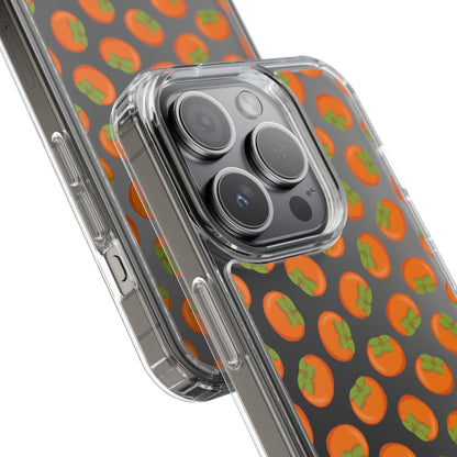 Persimmon Clear Phone Case