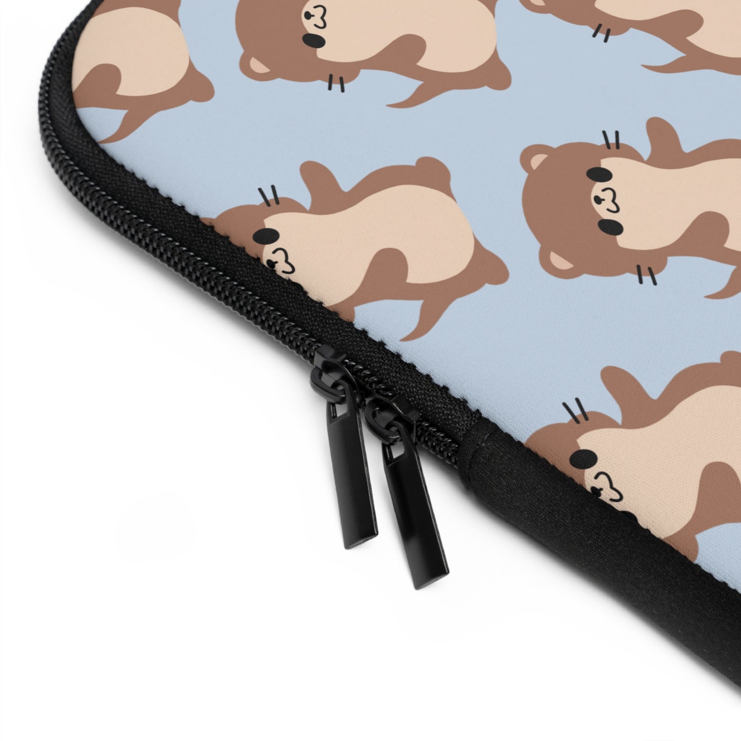 Baby Blue Otter Laptop Sleeve