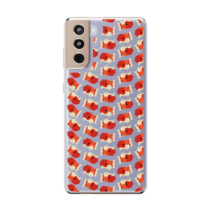 Chubby Goldfish Clear Phone Case