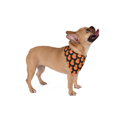 Angry Pumpkin Pet Bandana