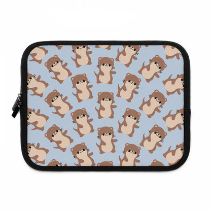 Baby Blue Otter Laptop Sleeve