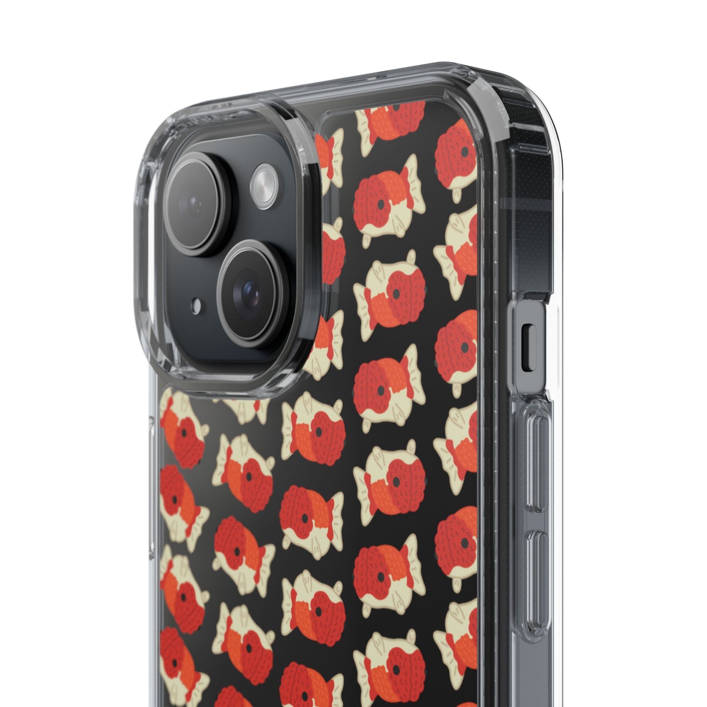 Chubby Goldfish Clear Phone Case