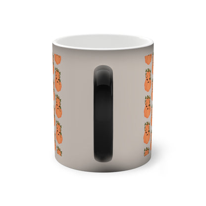 Angry Pumpkin Color-Changing Mug