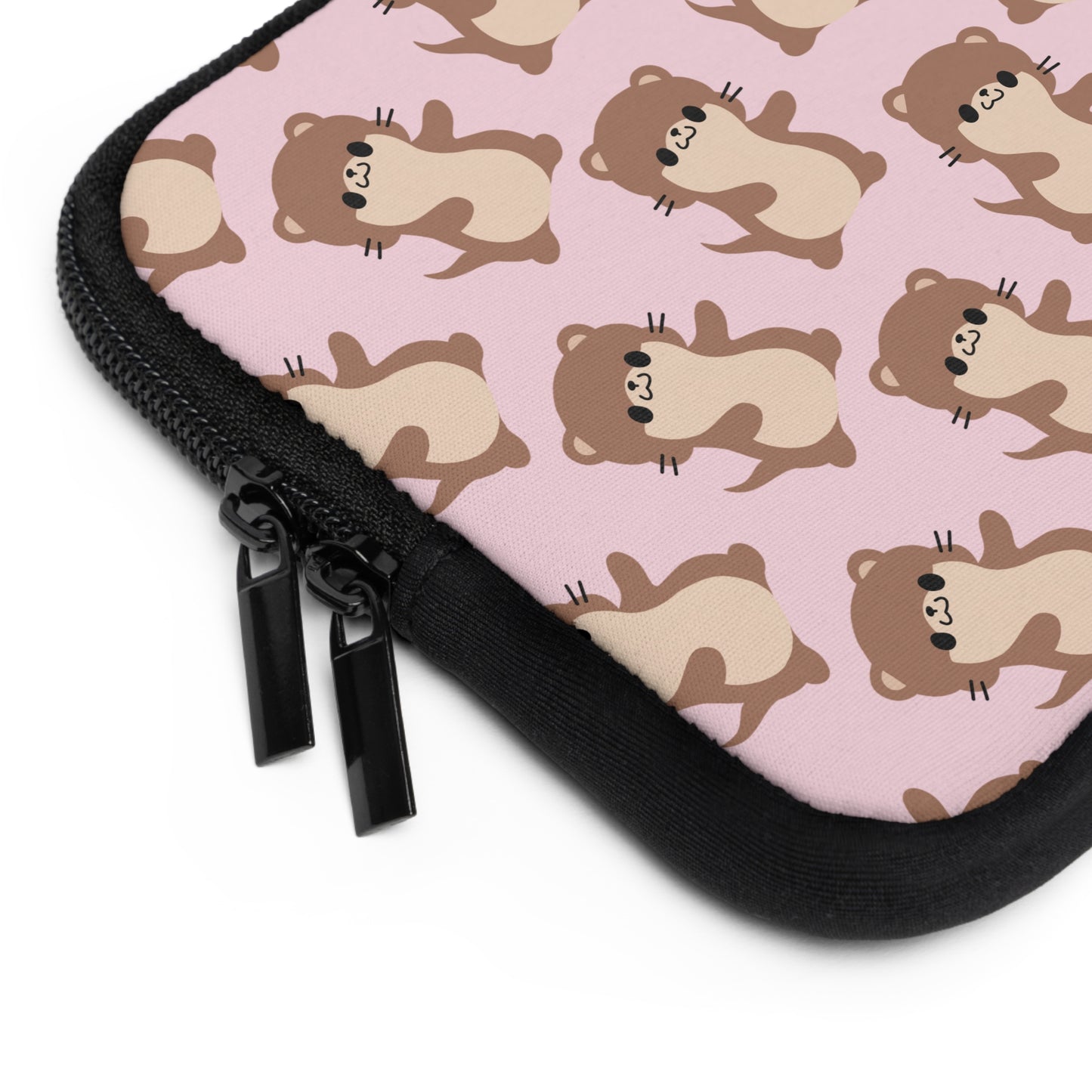 Baby Pink Otter Laptop Sleeve