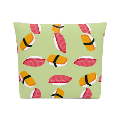 Matcha Green Sushi Cosmetic Bag