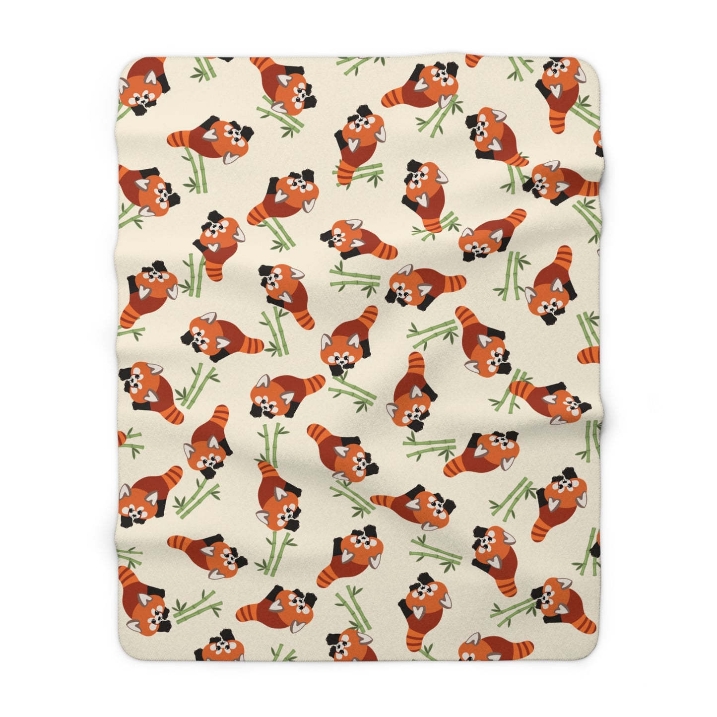 Red Panda Cozy Fleece Blanket