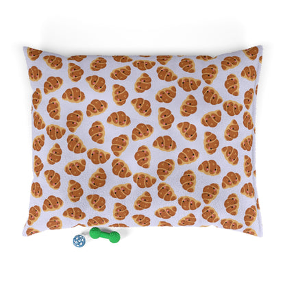 Lavender Blushing Croissant Pet Bed