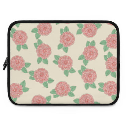 Japanese Camellia Laptop Sleeve