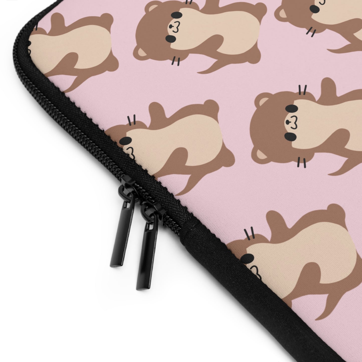 Baby Pink Otter Laptop Sleeve