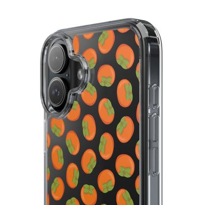 Persimmon Clear Phone Case