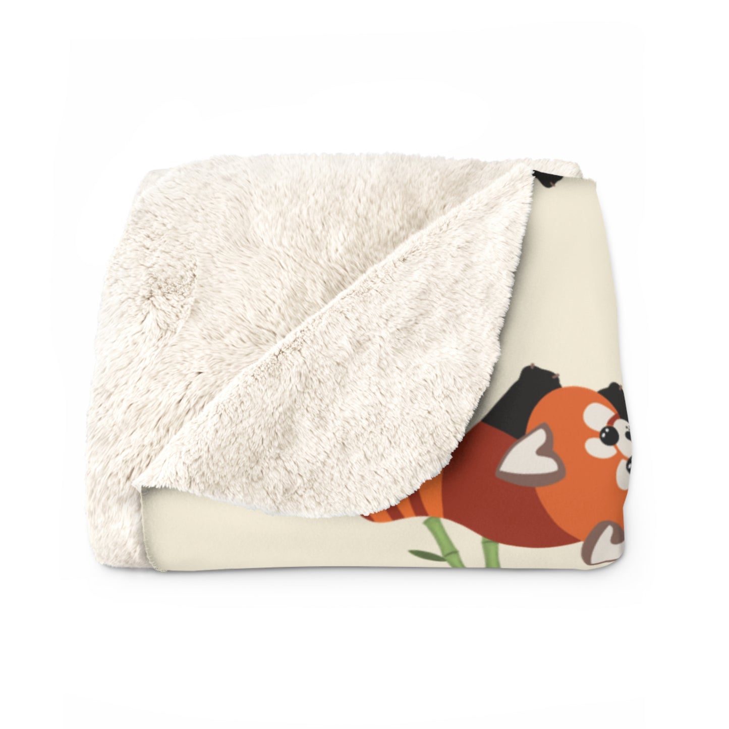 Red Panda Cozy Fleece Blanket