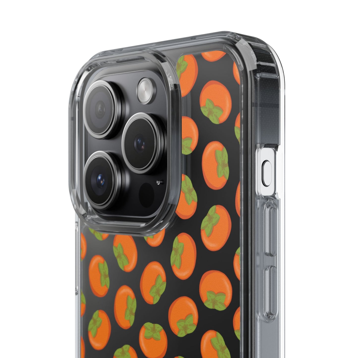 Persimmon Clear Phone Case