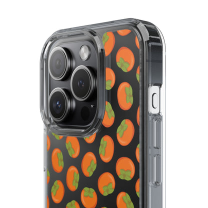Persimmon Clear Phone Case