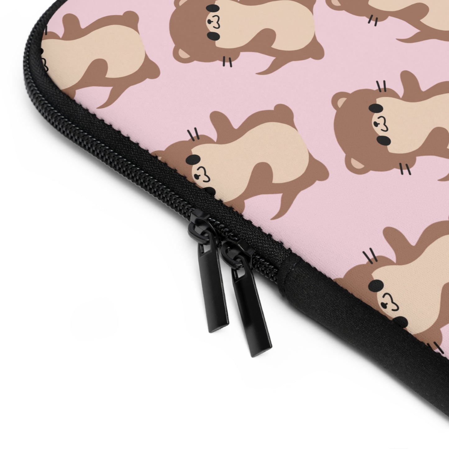 Baby Pink Otter Laptop Sleeve