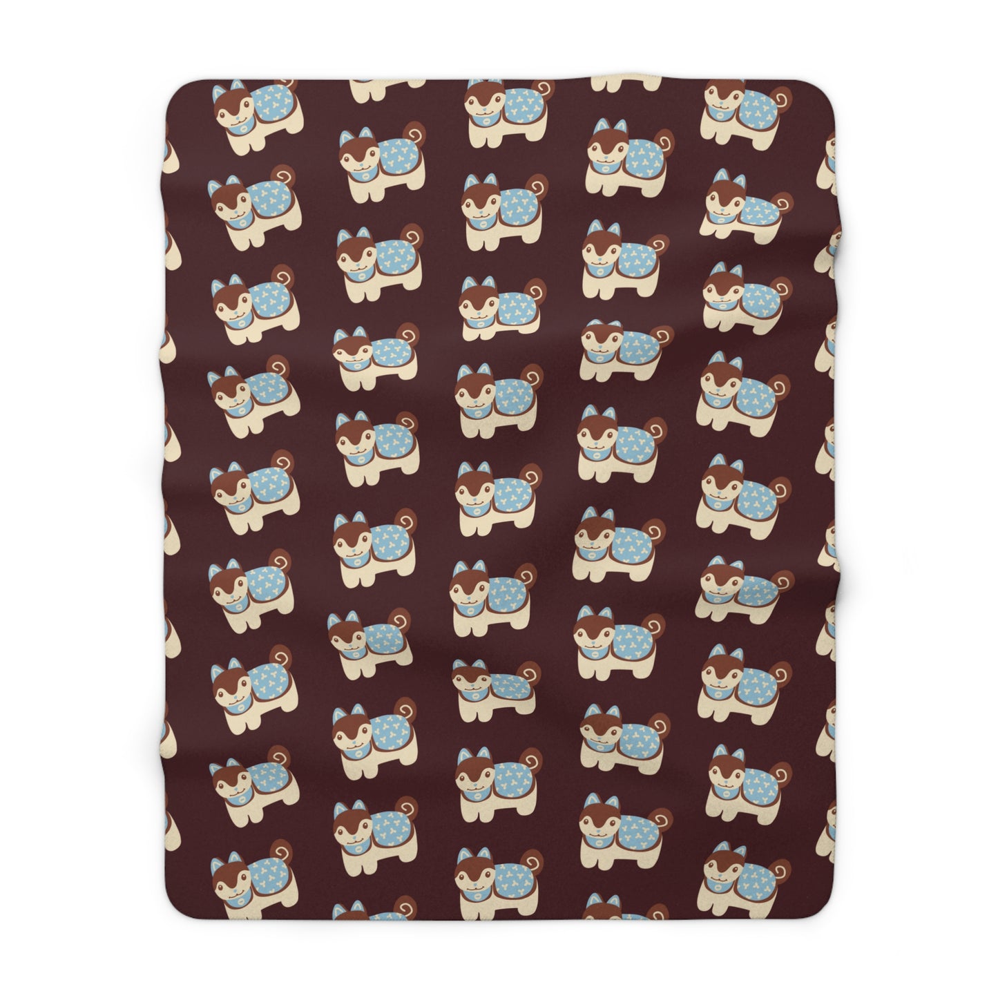 Inu Hariko Cozy Fleece Blanket