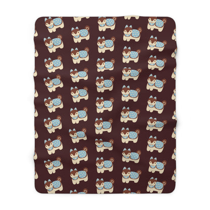 Inu Hariko Cozy Fleece Blanket