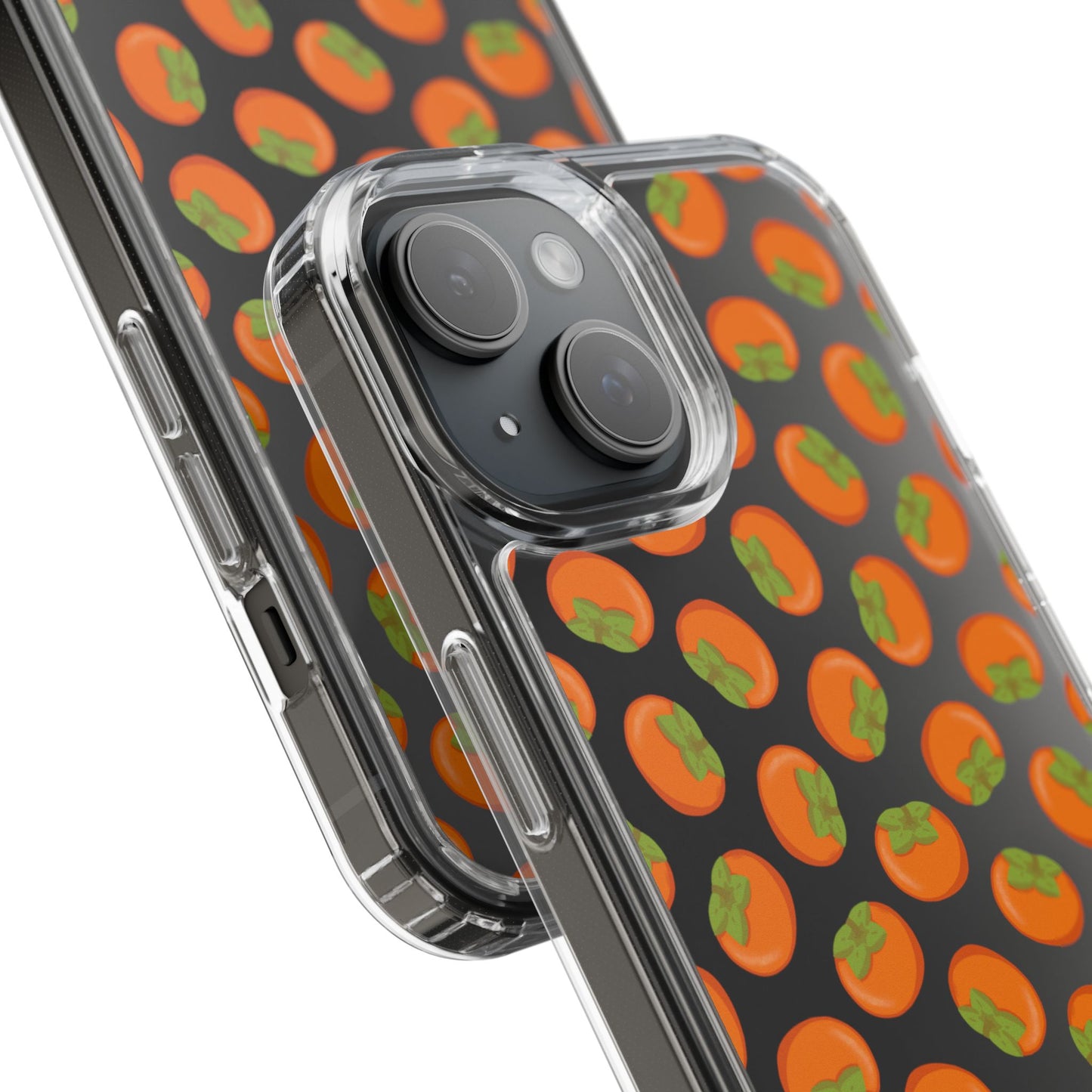 Persimmon Clear Phone Case