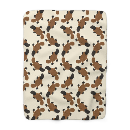 Platypus Cozy Fleece Blanket
