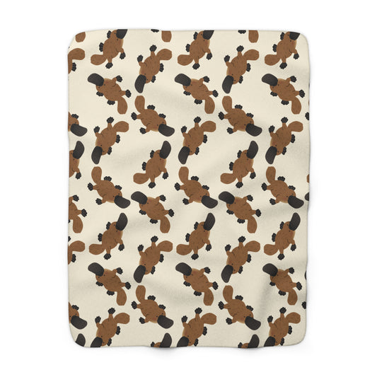 Platypus Cozy Fleece Blanket