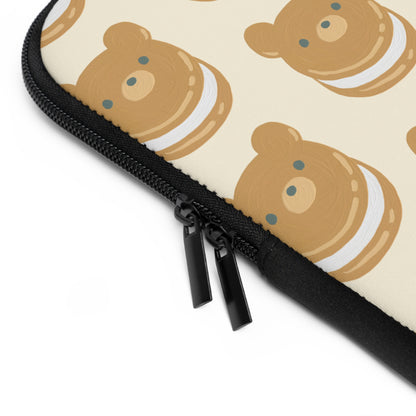 Bear Cookie Laptop Sleeve