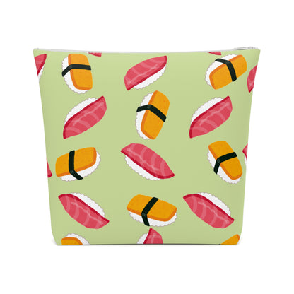 Matcha Green Sushi Cosmetic Bag