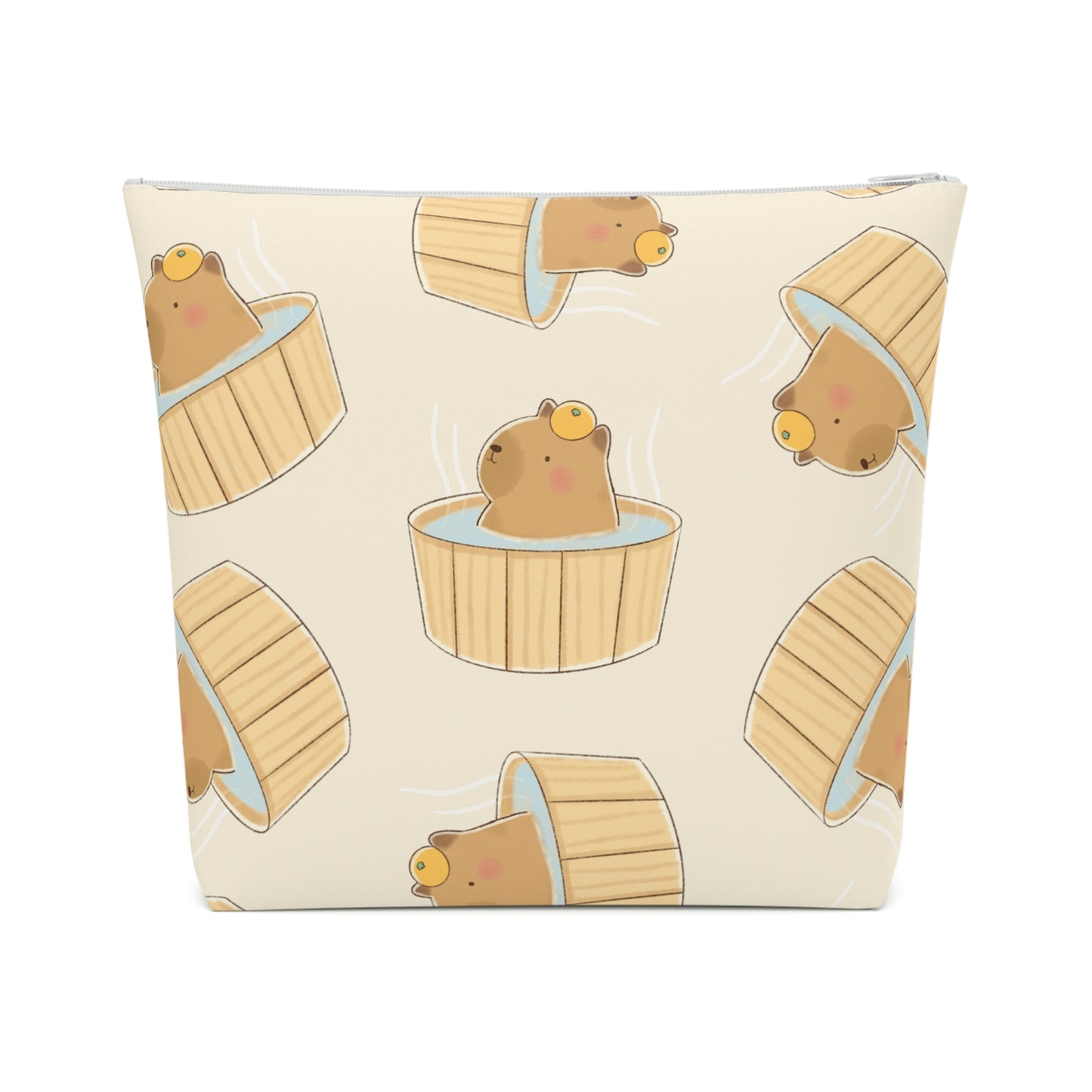 Capybara Bath Cosmetic Bag