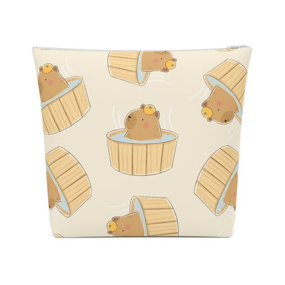 Capybara Bath Cosmetic Bag