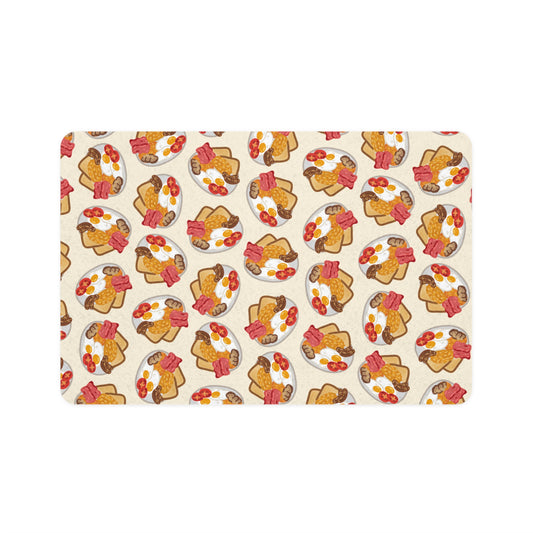 English Breakfast Pet Food Mat