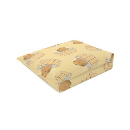 Butter Capybara Bath Cosmetic Bag
