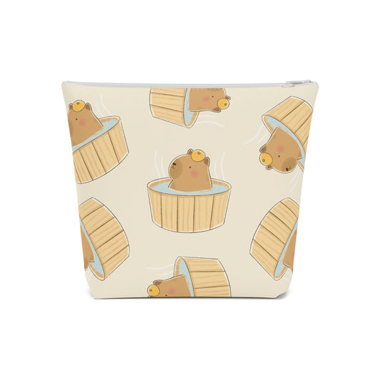 Capybara Bath Cosmetic Bag