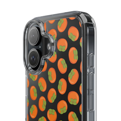Persimmon Clear Phone Case