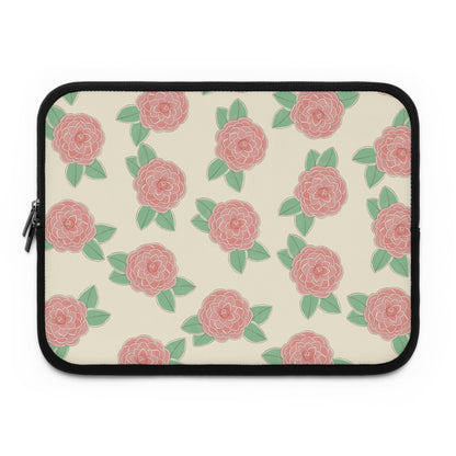Japanese Camellia Laptop Sleeve
