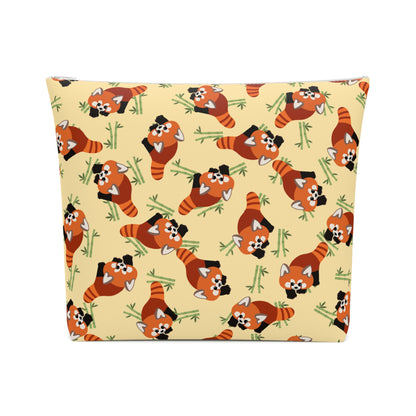 Butter Red Panda Cosmetic Bag