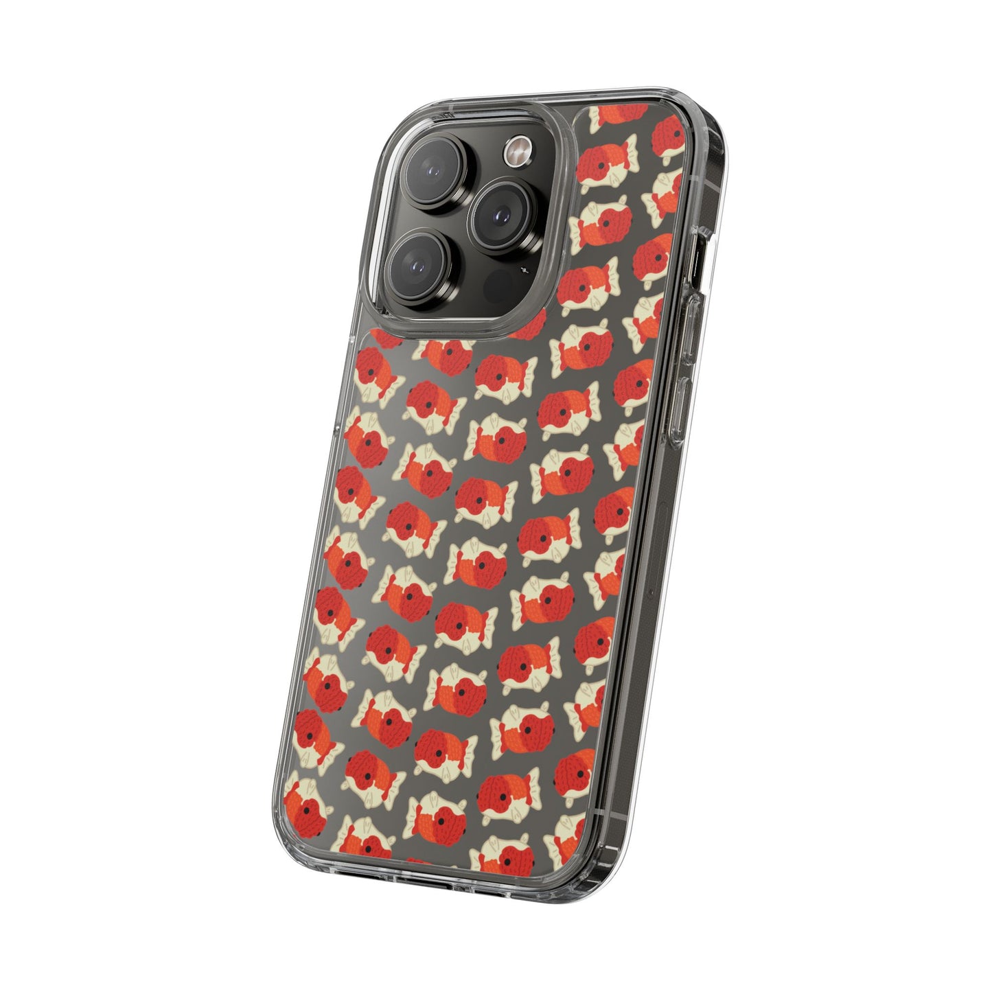 Chubby Goldfish Clear Phone Case