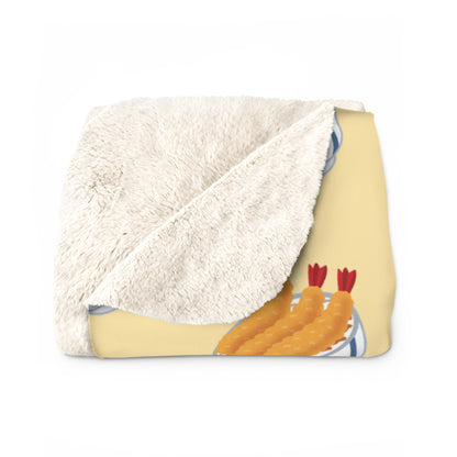 Butter Tempura Cozy Fleece Blanket