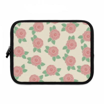 Japanese Camellia Laptop Sleeve